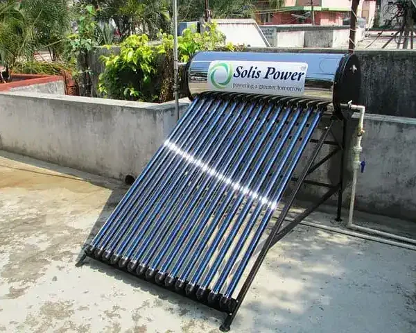 Solar Water Geyser