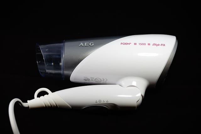 foldable hair dryer