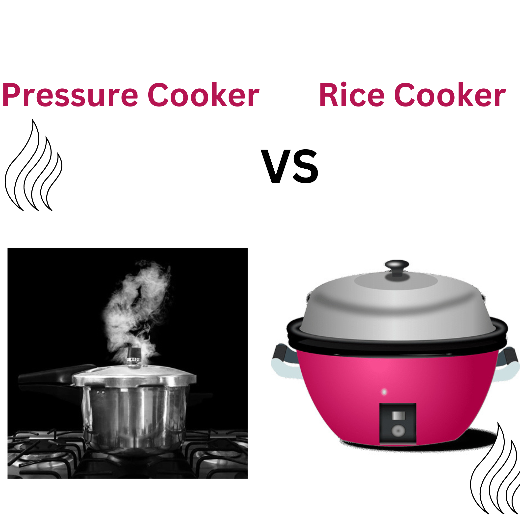 Deep Study- Pressure cooker versus Rice cooker