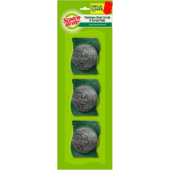 Scotch-Brite Stainless Steel Scrubber With Silver Sparks Scrub Pad