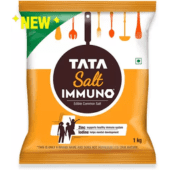 Tata Salt Immuno, Goodness of Zinc & Iodine, Zinc Helps Support Immunity Iodized Salt
