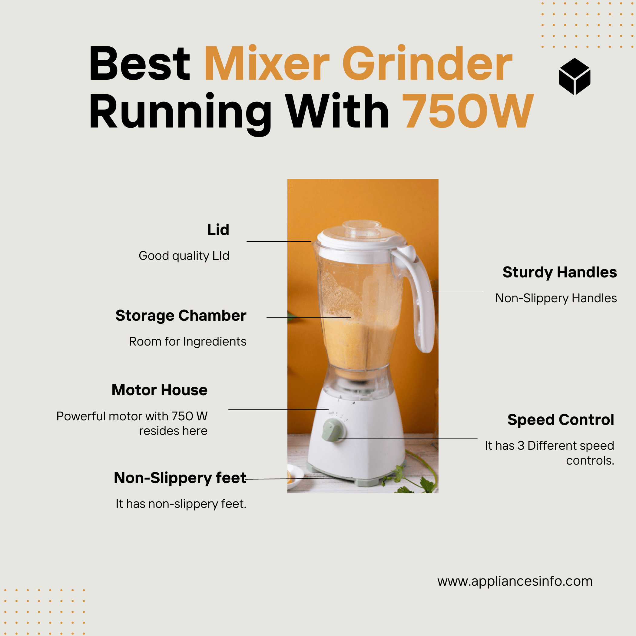 Best Mixer Grinder Running With 750W