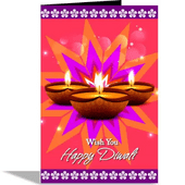 alwaysgift Wish You Happy Diwali Greeting Card