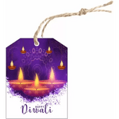 KREEPO .Beautiful Decorative Art Card Diwali Tags With Attractive Design